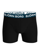 Björn Borg 3-Pack Cotton Stretch Boxers – Blue / Pink Print