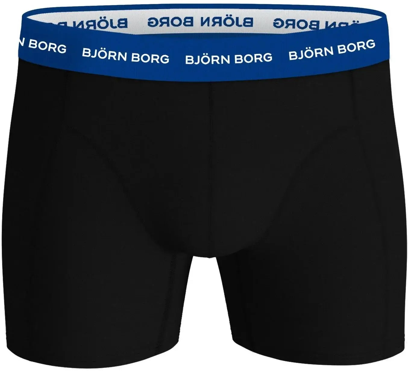 Björn Borg 5 Pack Cotton Stretch Boxers - Black with Contrast W/B