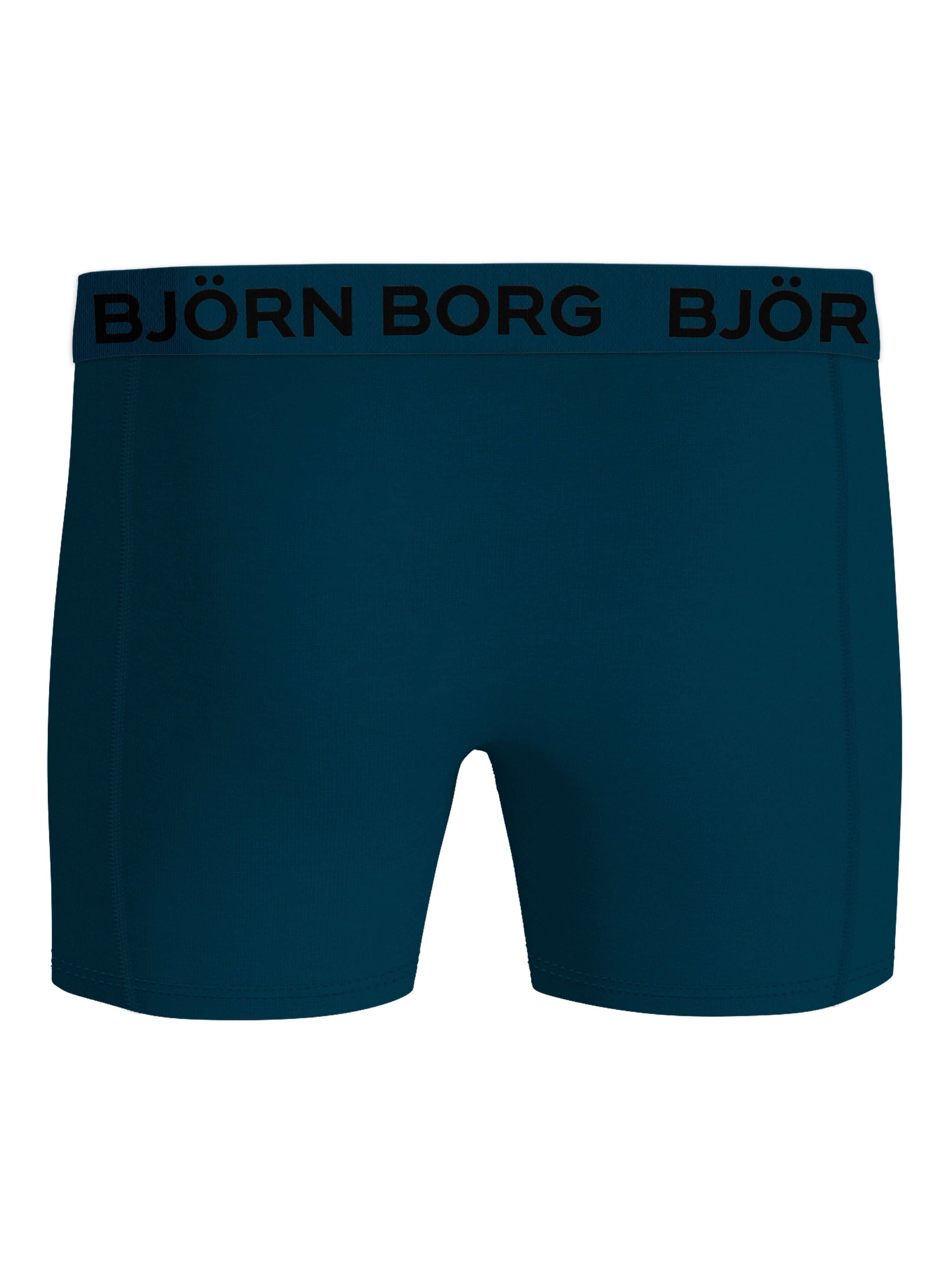 Björn Borg 5 Pack Cotton Stretch Boxers - Black, Blue, Pink, Print
