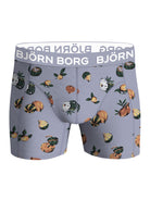 Björn Borg 5 Pack Cotton Stretch Boxers - Black, Blue, Pink, Print