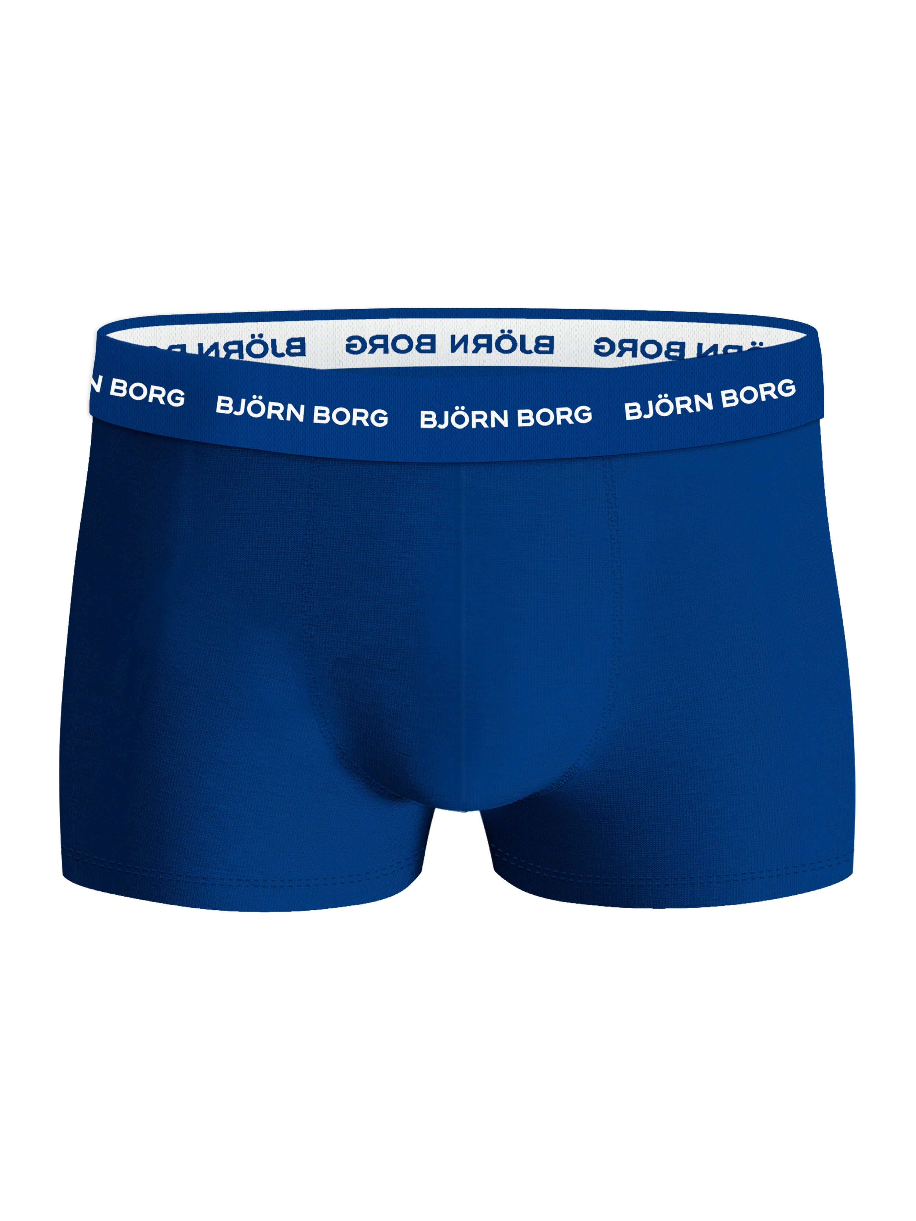 Björn Borg Cotton Stretch Trunks 3-pack - Blue, Green