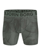 Björn Borg 3 Pack Sports Lightweight Boxers - Print, Grey