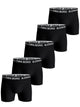 Björn Borg 5-Pack Cotton Stretch Boxer Briefs - Black pack view