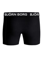 Björn Borg 5-Pack Cotton Stretch Boxer Briefs - Black detail