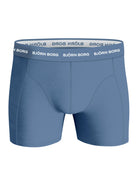 Björn Borg 5 Pack Cotton Stretch Boxers - Blue, Print, Navy Blue