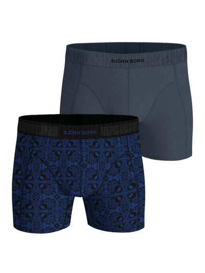 Björn Borg 2 Pack Organic Cotton Boxer Briefs Soft Logo Waistband