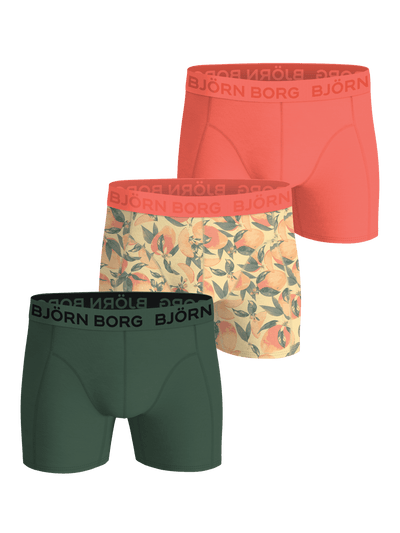 Björn Borg Cotton Stretch Boxers 3 Pack | Men’s Boxer Briefs
