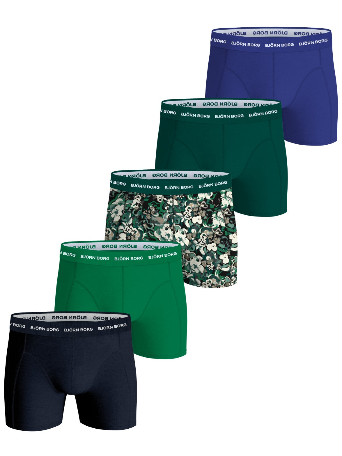 Björn Borg Cotton Stretch 5-Pack Boxer Briefs – product image 1
