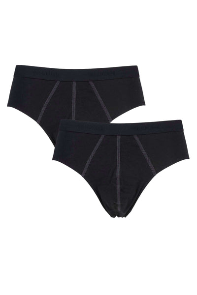 Sloggi 24/7 Basic Men’s Midi Briefs 2-Pack – Black