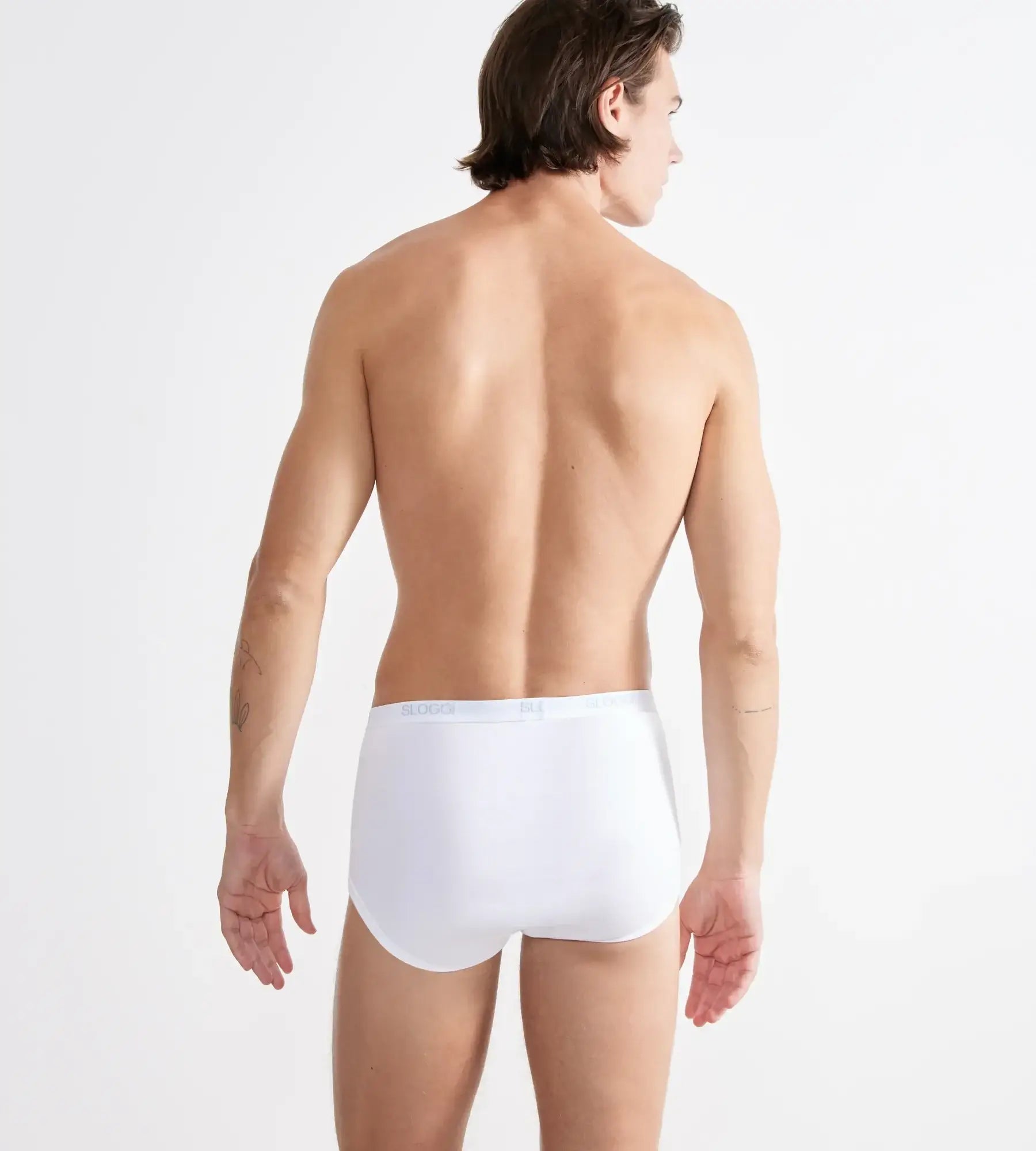 Sloggi Men Basic Maxi 2-Pack – White, Briefs