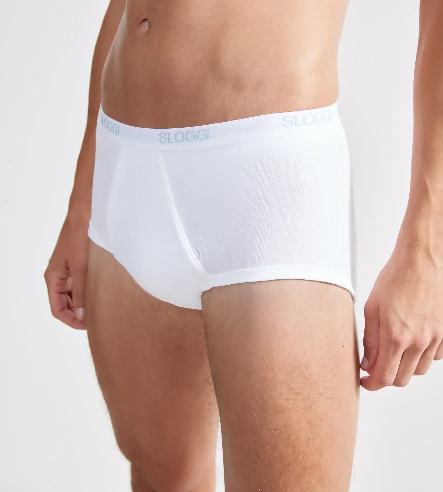 Sloggi Men Basic Maxi 2-Pack – White, Briefs