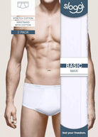 Sloggi Men Basic Maxi 2-Pack – White, Briefs
