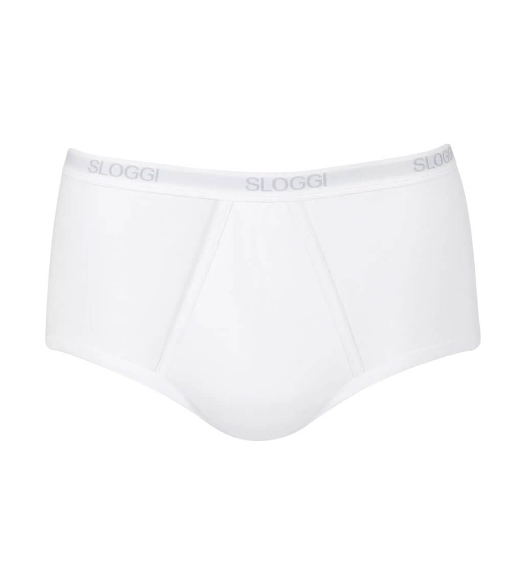Sloggi Men's 2 Pack Maxi Briefs - White