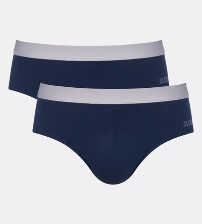 Sloggi Men’s GO ABC 2.0 Midi Briefs 2-Pack – Cotton Stretch Comfort