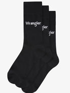 Wrangler 3 Pack Sports Socks - Black