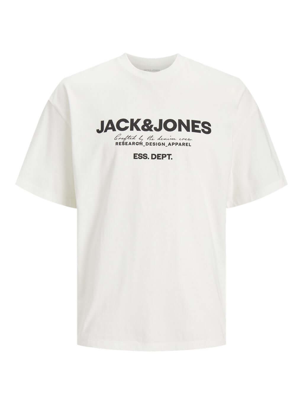 Jack & Jones 1 Pack JJGALE Crew Neck 100% Cotton T-Shirt