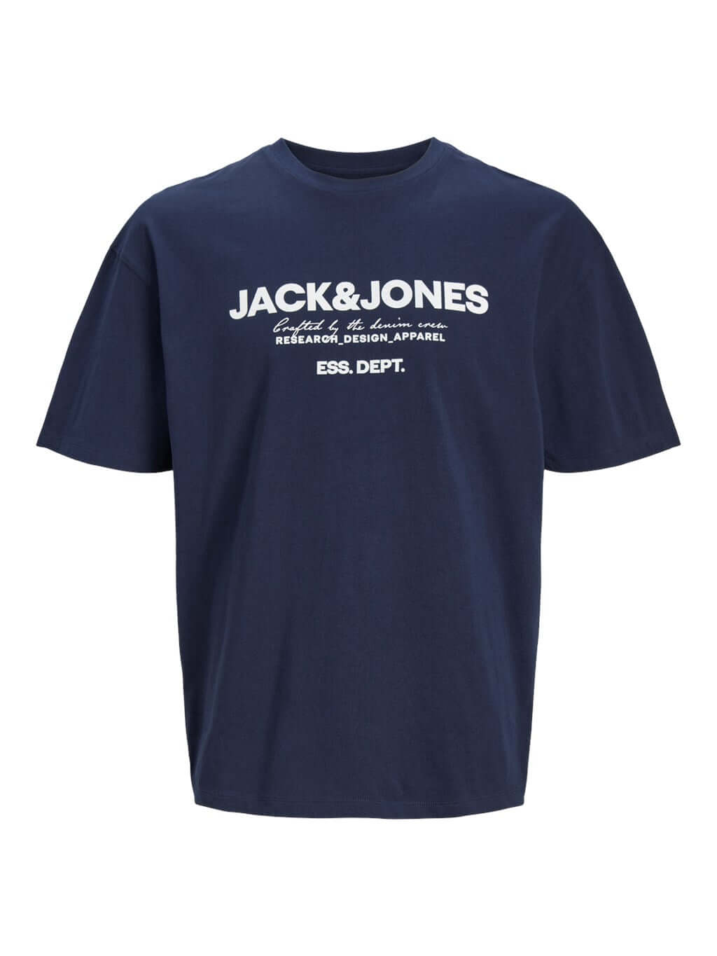 Jack & Jones 1 Pack JJGALE Crew Neck 100% Cotton T-Shirt