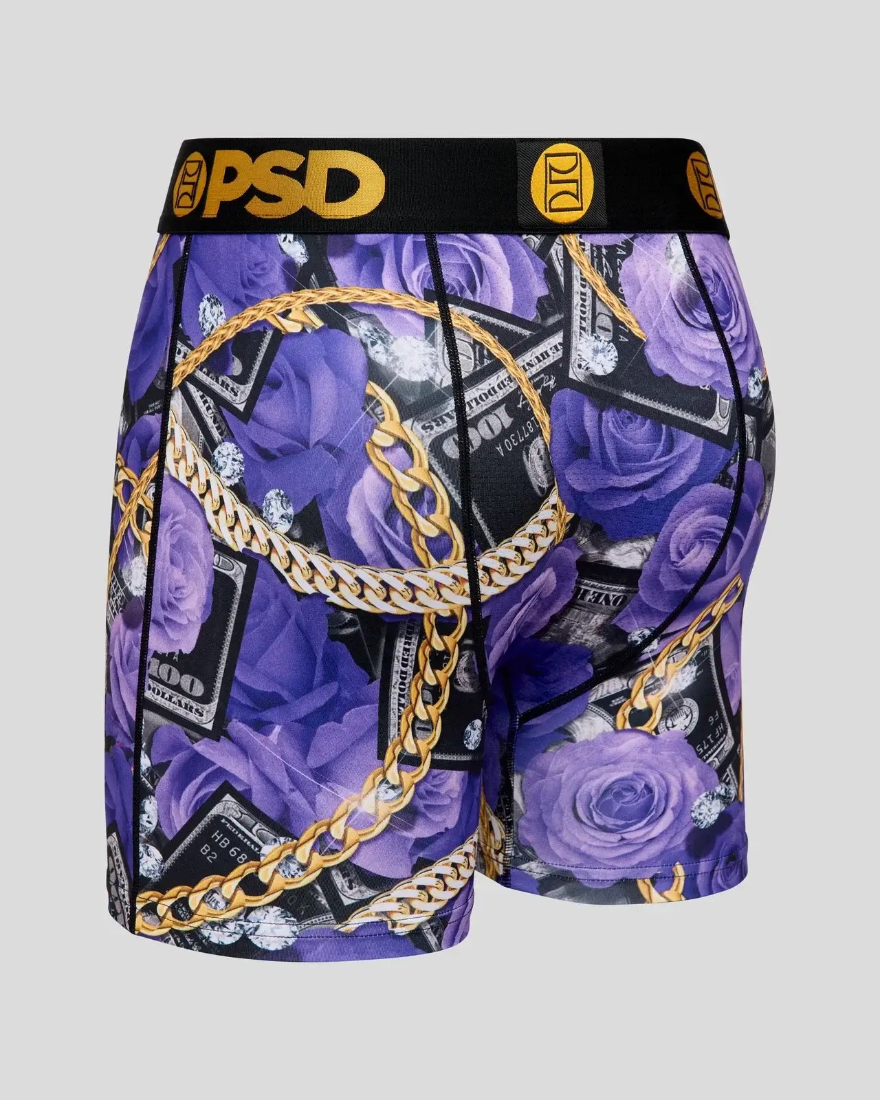 PSD Men's 5" Boxer Briefs - Rich Roses