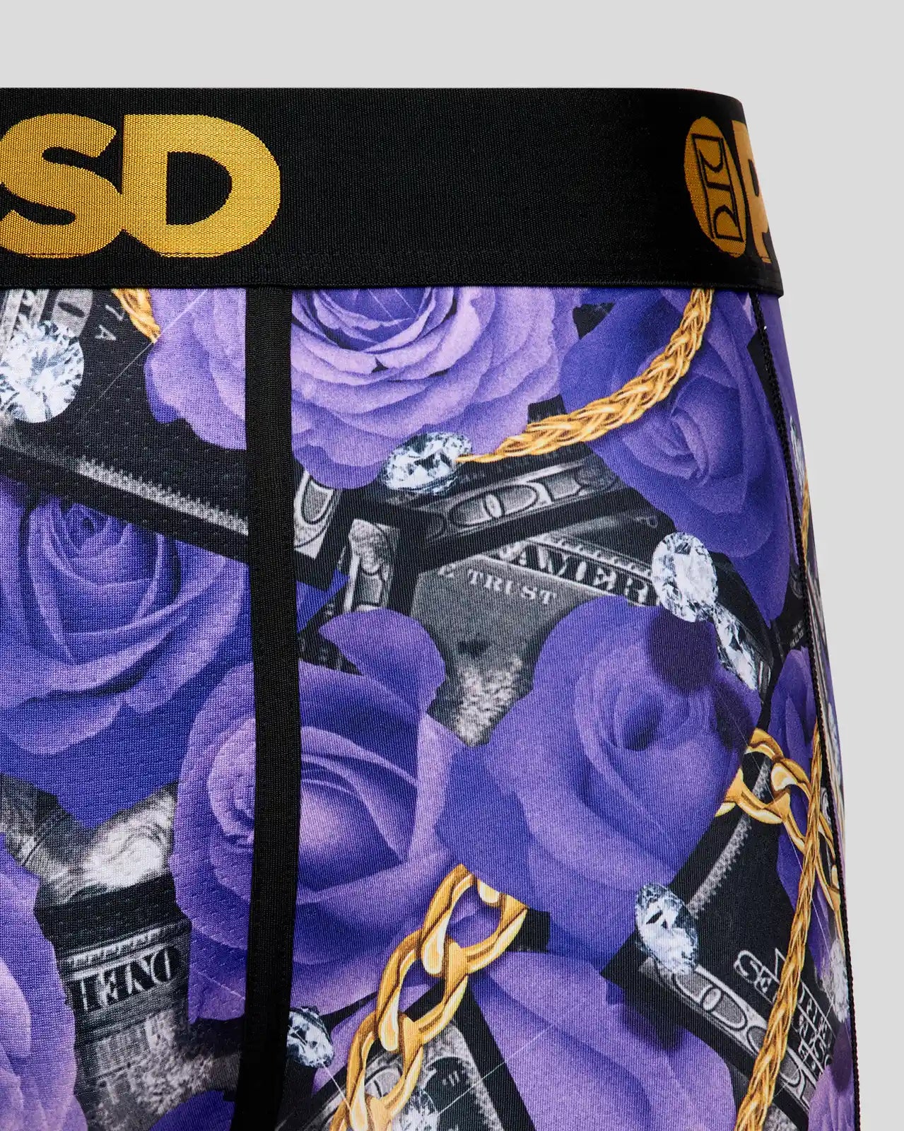 PSD Men's 5" Boxer Briefs - Rich Roses