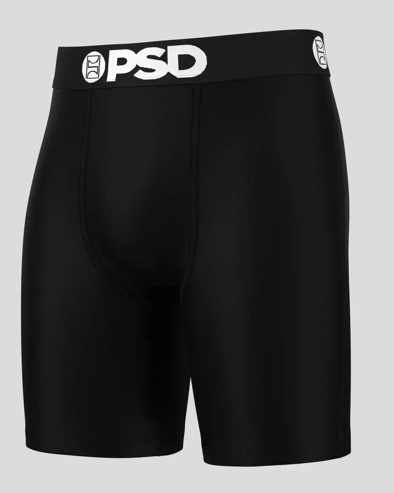 PSD 7" Boxer Briefs Solids 3 Pack – Sea Core Cotton Stretch (Black, Grey, Sea Green)
