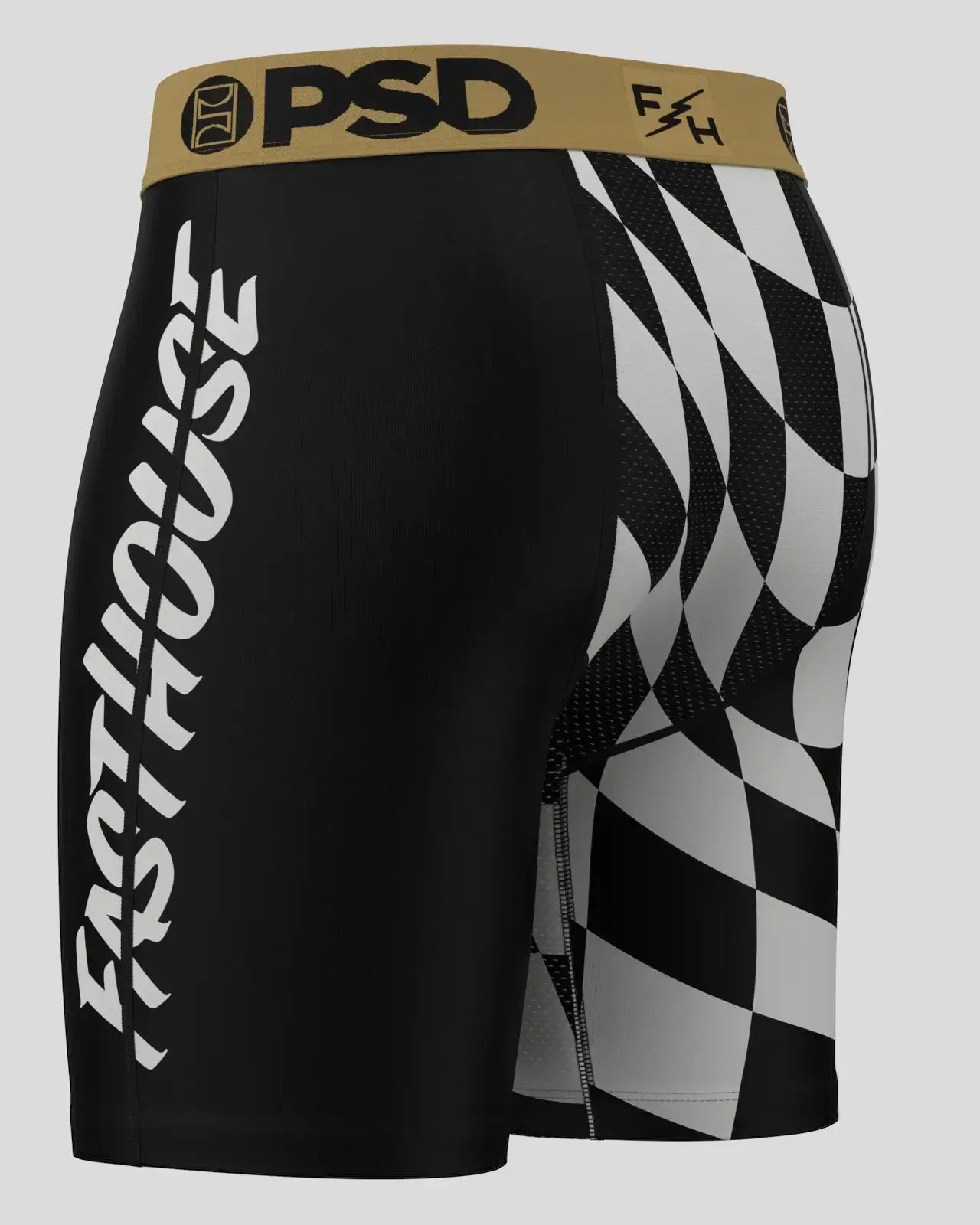 PSD Fasthouse - Speed Check 7" Boxer Briefs Breathable MicroMesh Pouch