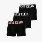 Calvin Klein Underwear 3 Pack Intense Microfibre Power Trunks - Black, Multi