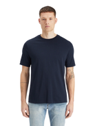 Scotch & Soda CORE Logo T-Shirt in Navy – 100% Cotton, Crewneck, Short Sleeve