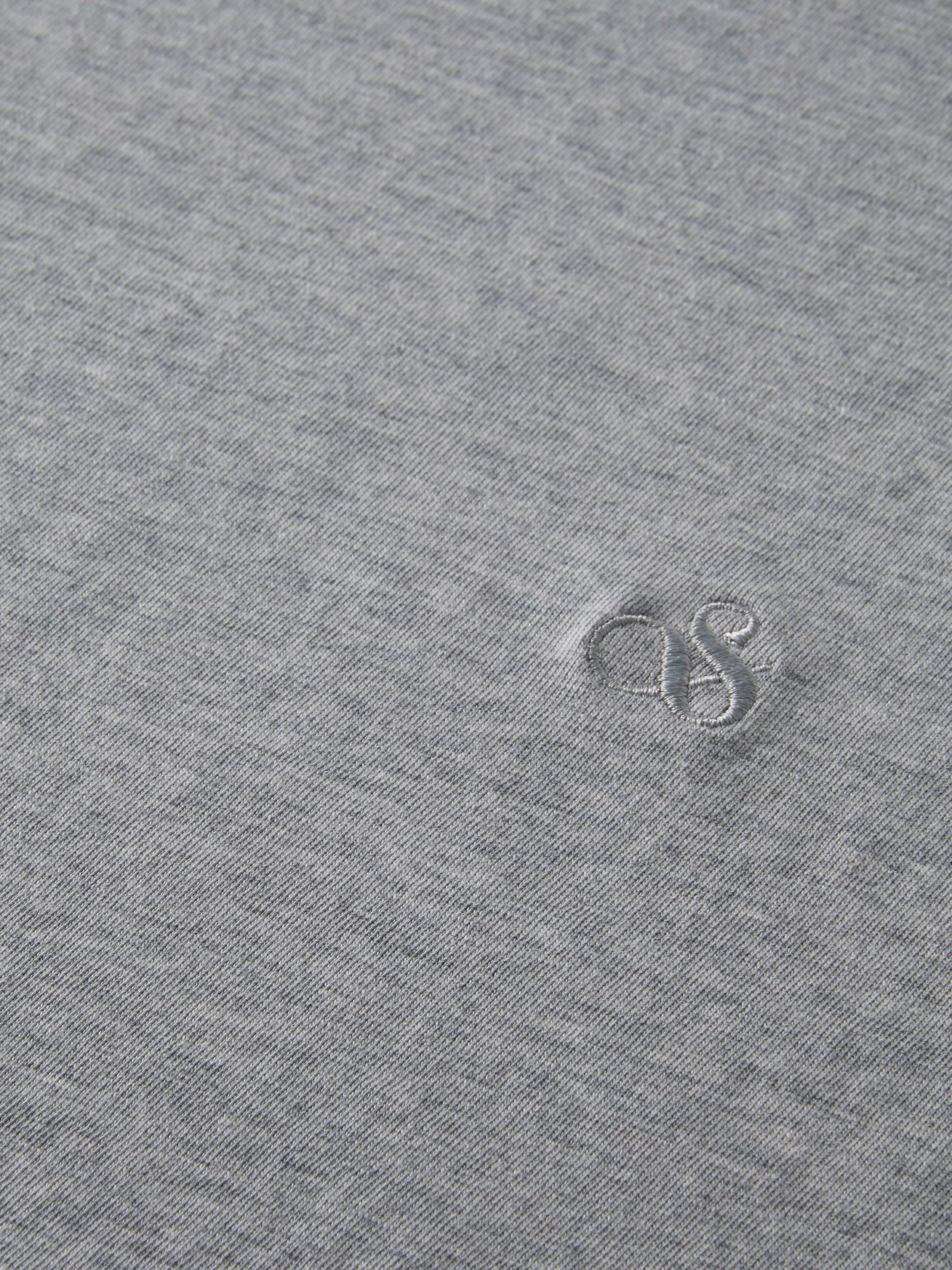 Scotch & Soda CORE Logo T-Shirt in Grey – 100% Cotton, Crewneck, Short Sleeve