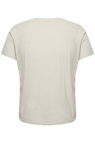 Blend BHDINTON Logo Tee - Crew Neck, Oyster Grey