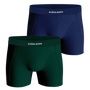 Bjorn Borg Lyocell Boxer 2 Pack - Green/Navy Blue