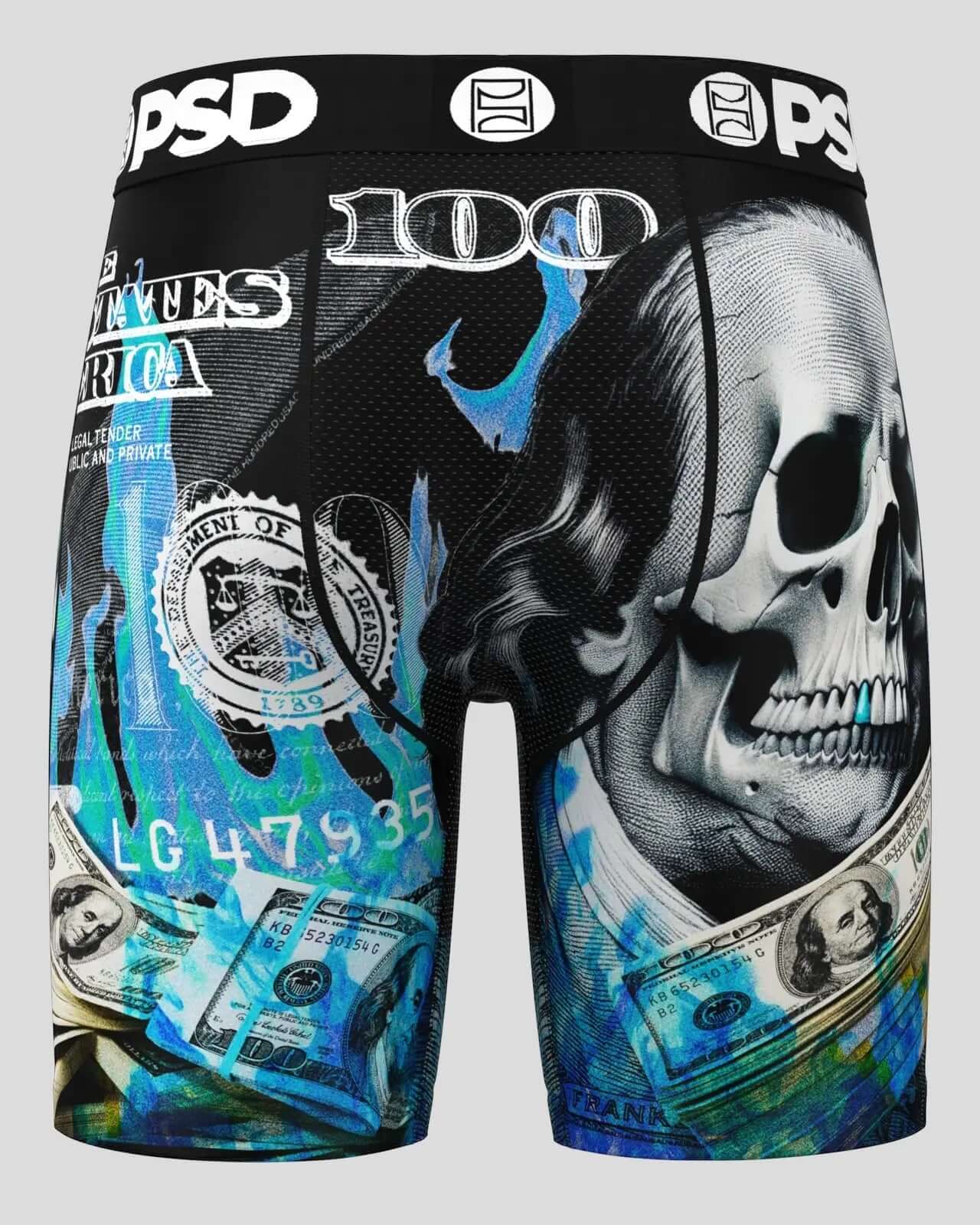 PSD Goblin Loot, Standard Length Underwear 7" Boxer Briefs