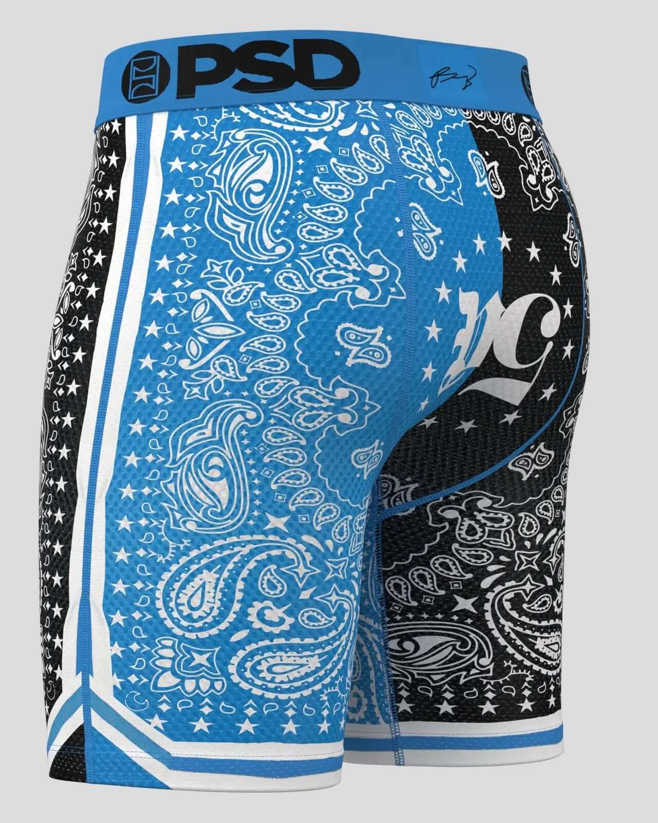 PSD P5 Bandana CoolMesh 7" Boxer Briefs – Paolo Banchero Collab