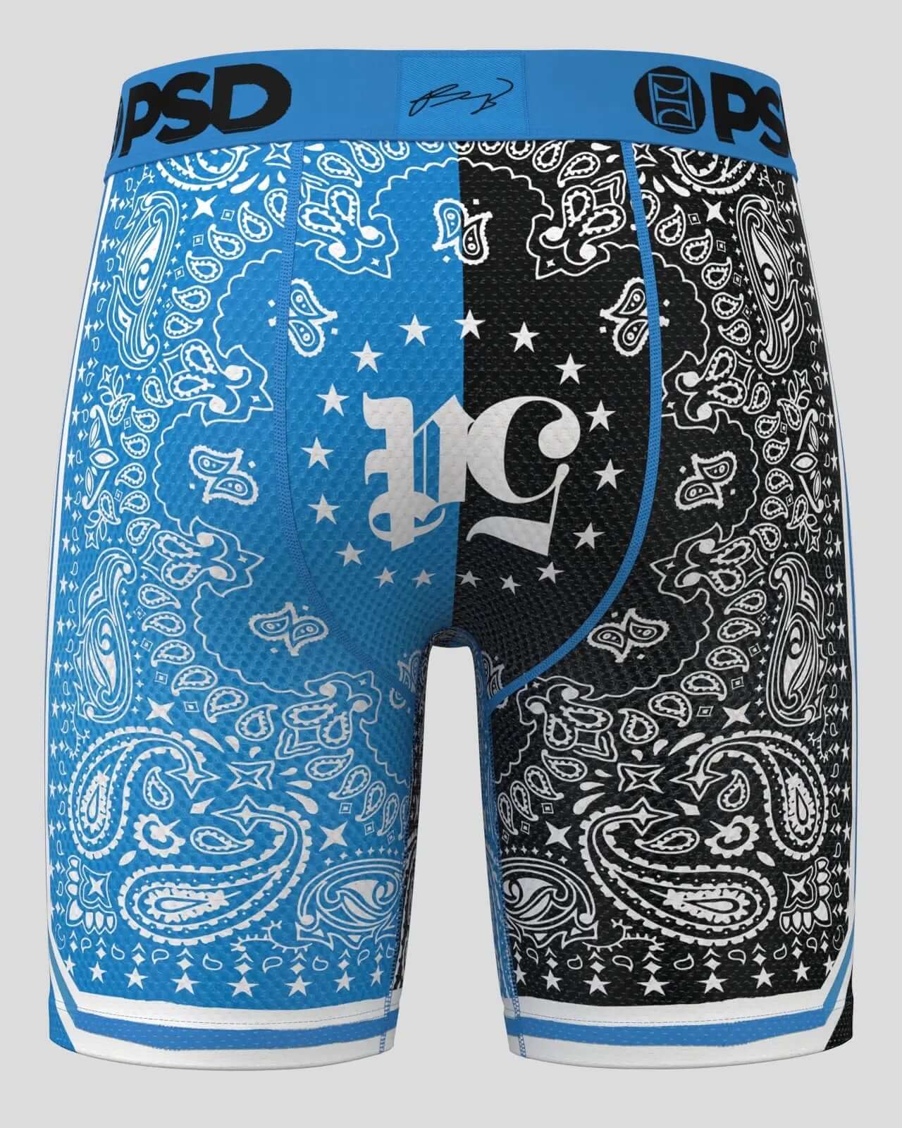 PSD P5 Bandana CoolMesh 7" Boxer Briefs – Paolo Banchero Collab