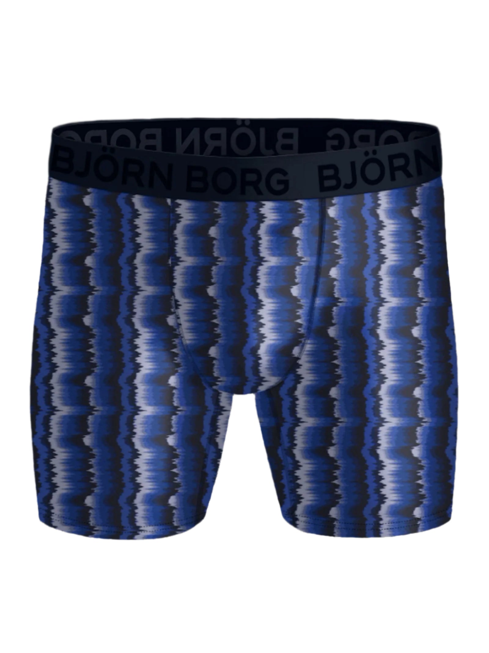 Björn Borg 2 Pack Sports Microfiber Boxers - Blue, Print