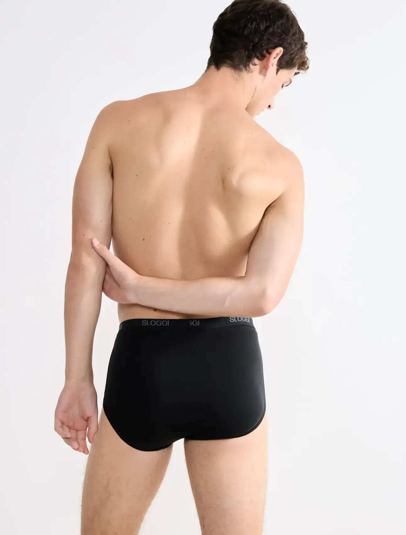 Sloggi Men's 2 Pack Maxi Briefs - Black