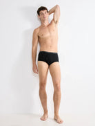 Sloggi Men's 2 Pack Maxi Briefs - Black