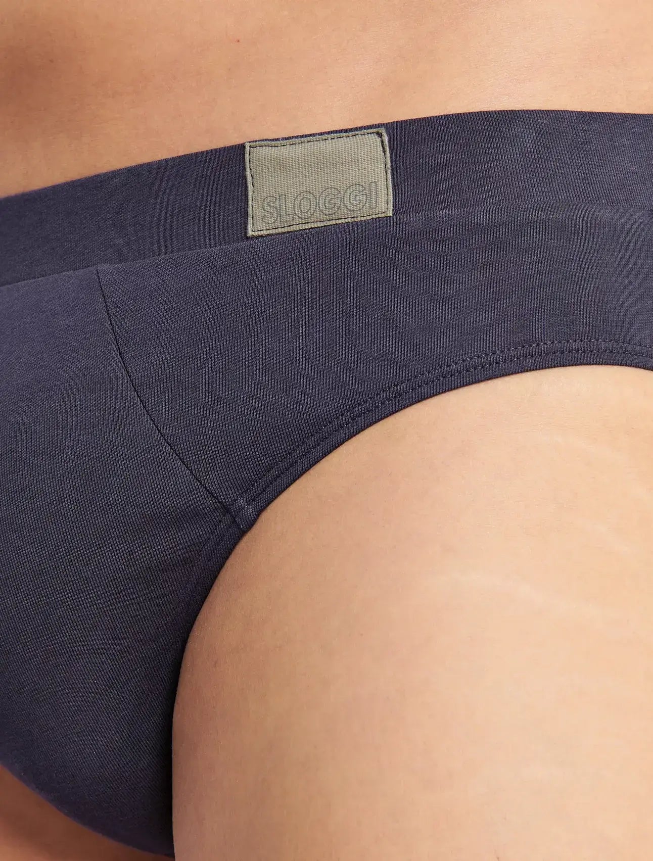 Sloggi Men's 2 Pack Go Natural Midi Briefs - Multi 2