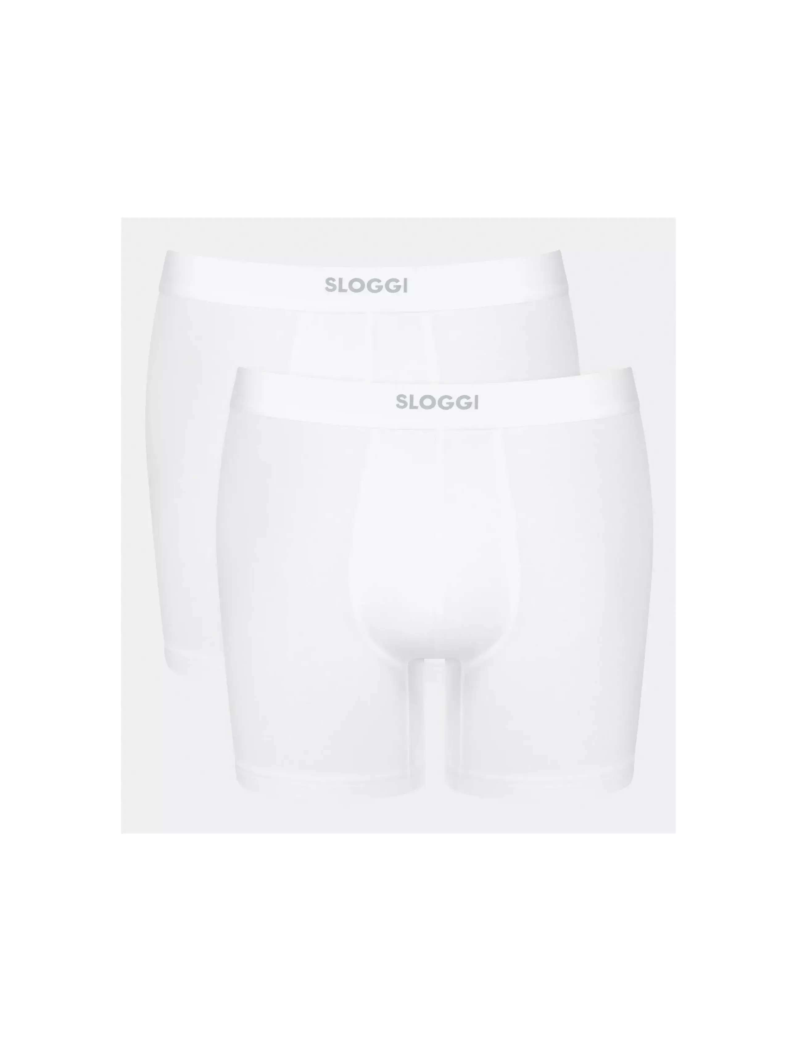 Sloggi Men's EVER Ease 2 Pack Boxer Briefs - Shorts, White