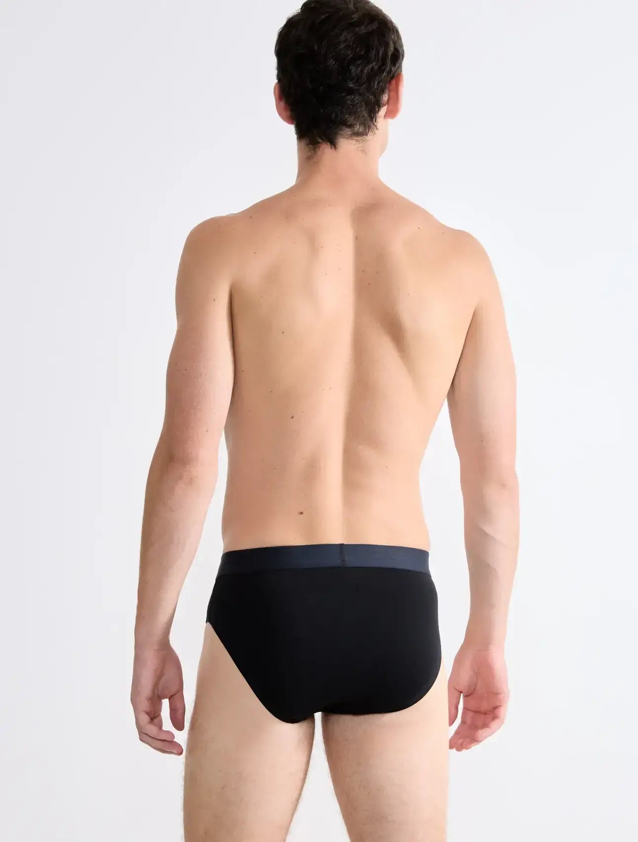 Sloggi Men's EVER Ease 2 Pack Midi Briefs - Black