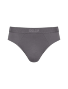 Sloggi Men’s SLG Midi Briefs 2 Pack – Organic Cotton, Blue & Grey