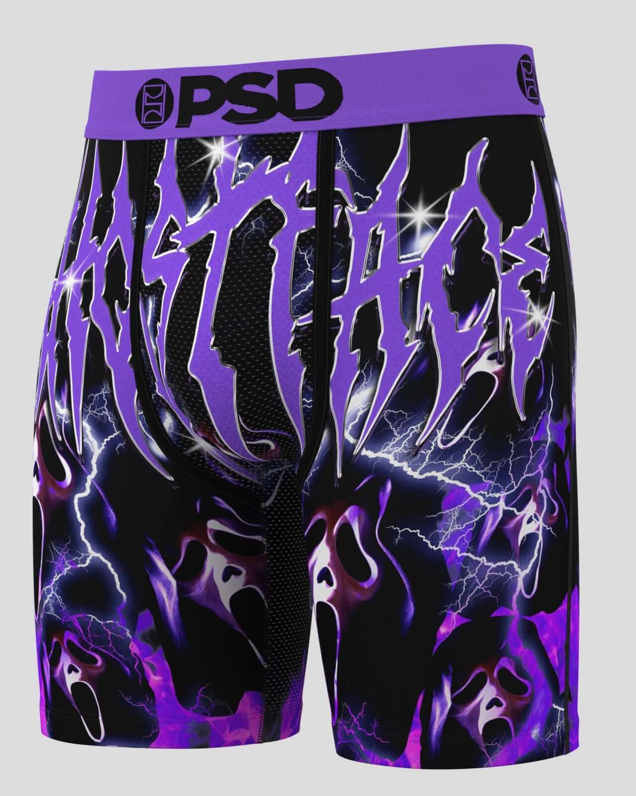 PSD Ghostface Killa 7" Boxer Briefs - Breathable MicroMesh Pouch