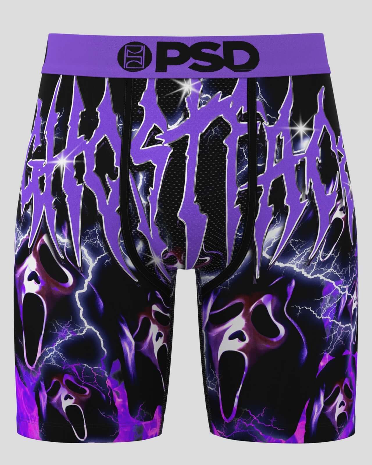 PSD Ghostface Killa 7" Boxer Briefs - Breathable MicroMesh Pouch