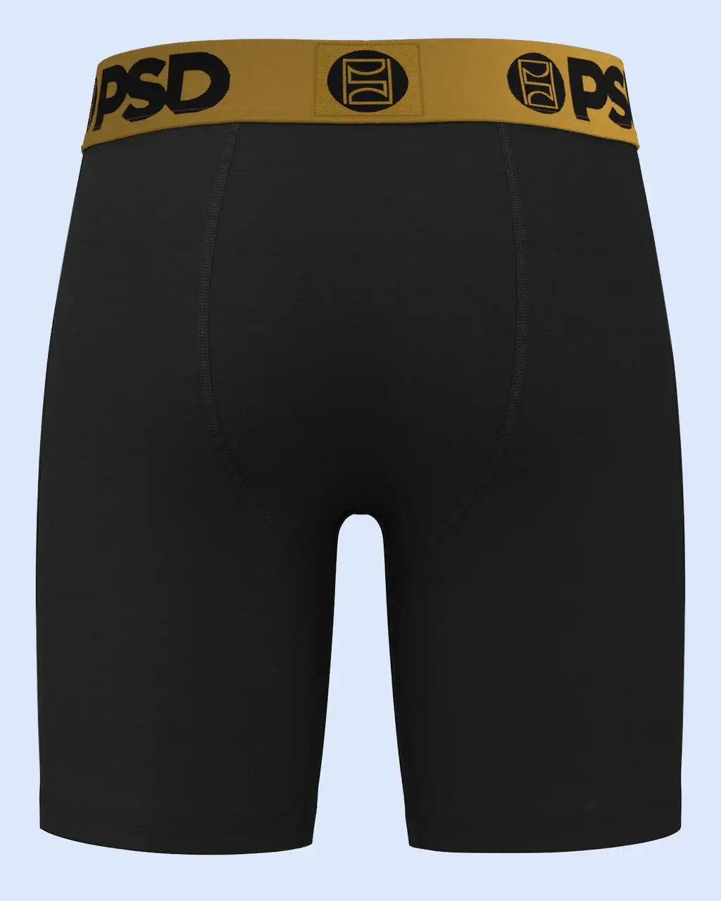 PSD Luxe Modal 7" Boxer Briefs – Black Gold, Breathable Stretch Comfort
