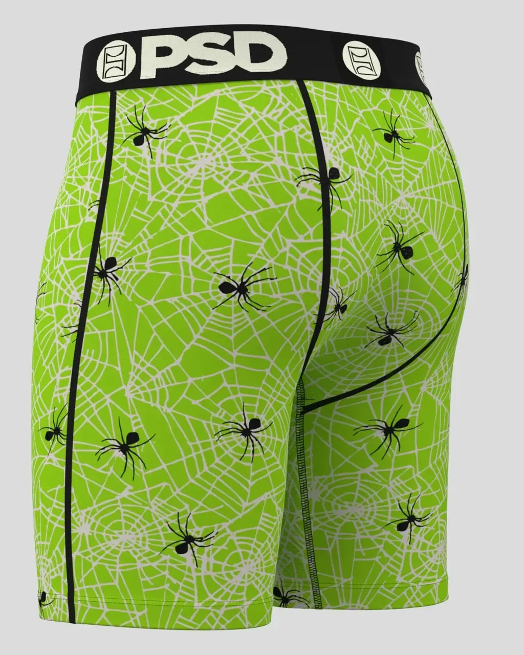 PSD Neon Venom Men’s 7" Performance Boxer Briefs – Glow Waistband & MicroMesh Pouch - image 3