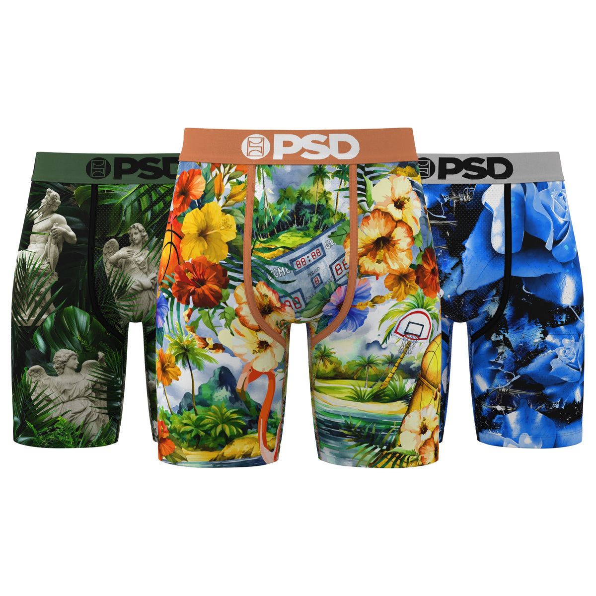 PSD Island Empire Men’s 3 Pack Boxer Briefs - image 1
