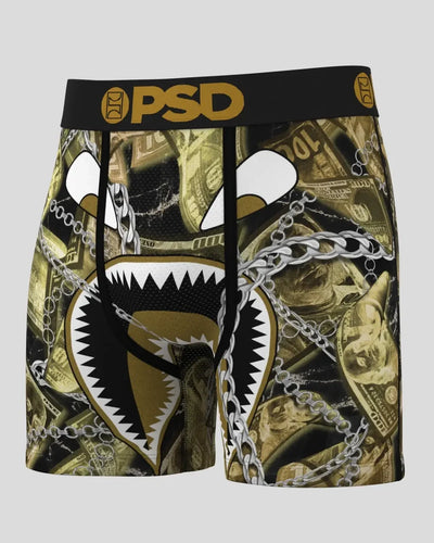 PSD Warface High Roller Men’s 5" Performance Boxer Briefs – MicroMesh Pouch