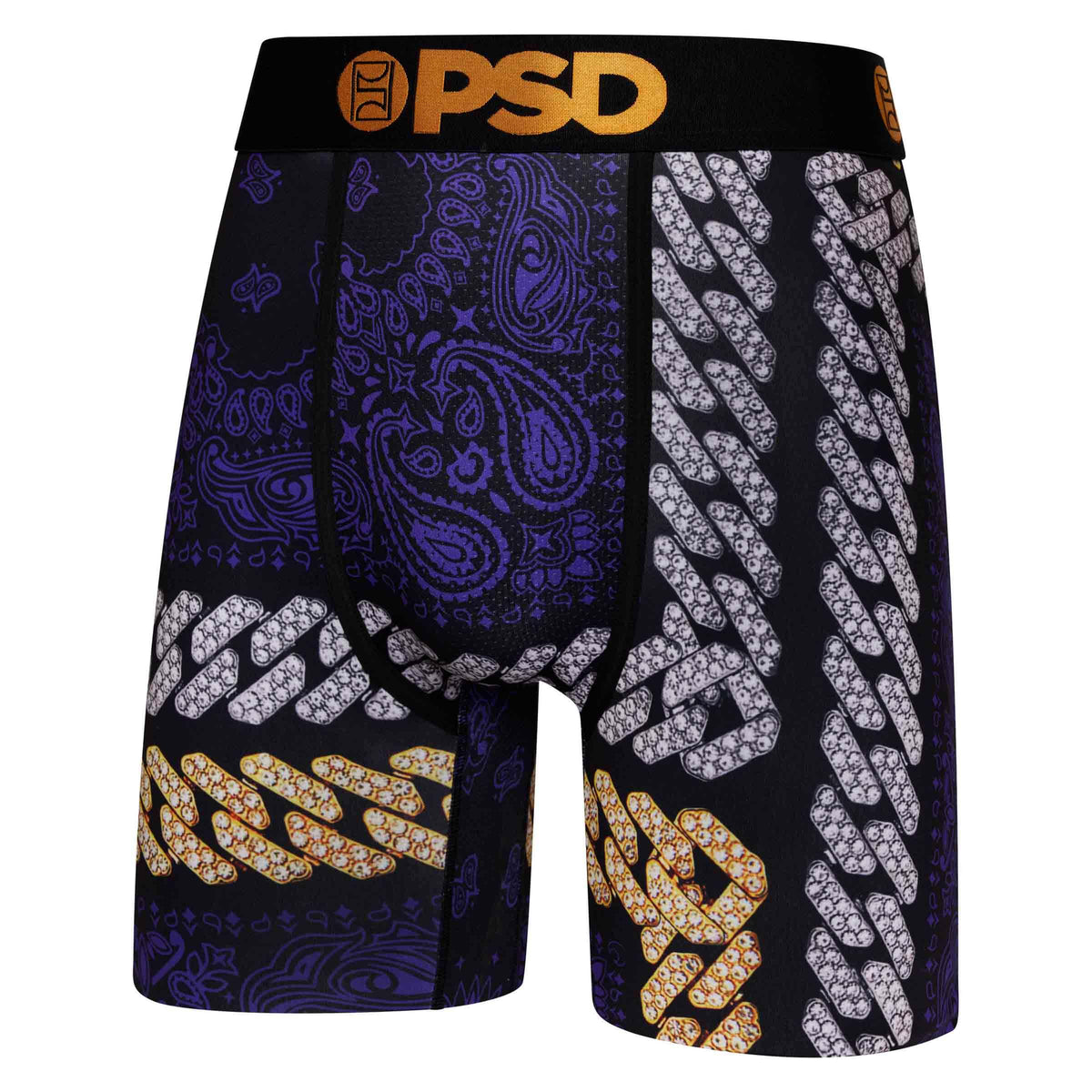 PSD Premium Men's Graphic Underwear Sport and Performance Trunks