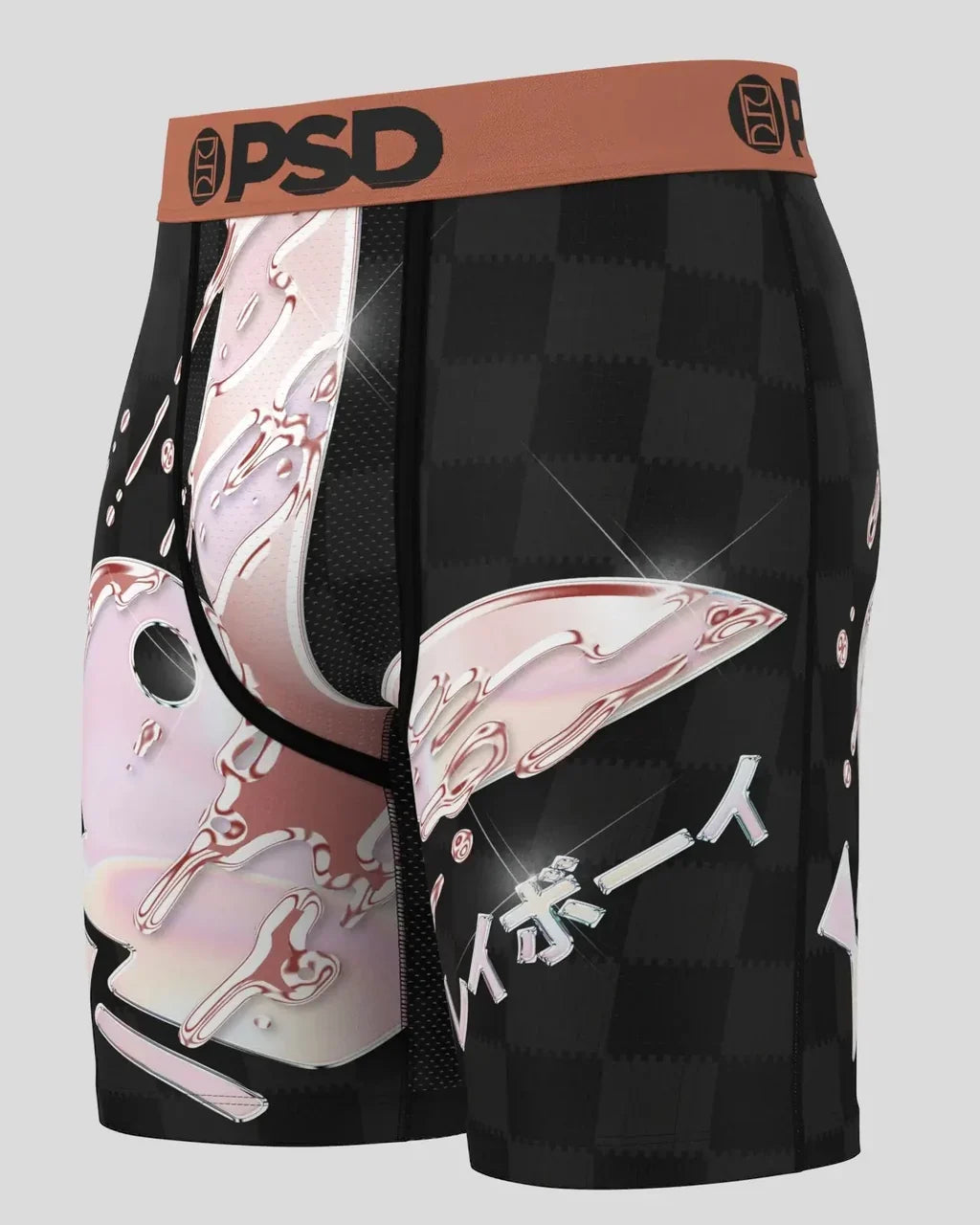 PSD x Playboy Rose Drippin’ Men’s 7" Performance Boxer Briefs – Multi - image 1