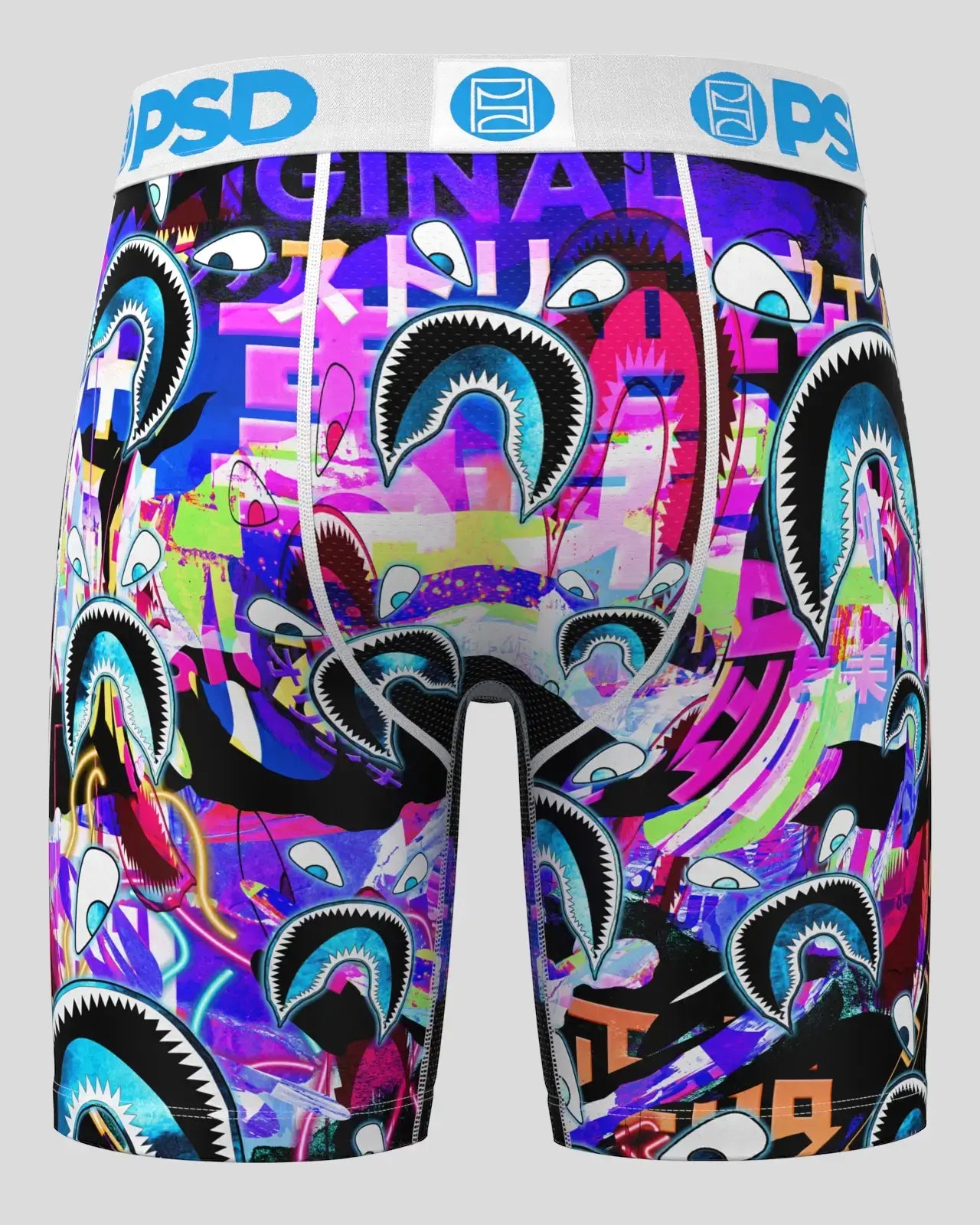 PSD Men's 7" Boxer Briefs - WF Shark Glitch