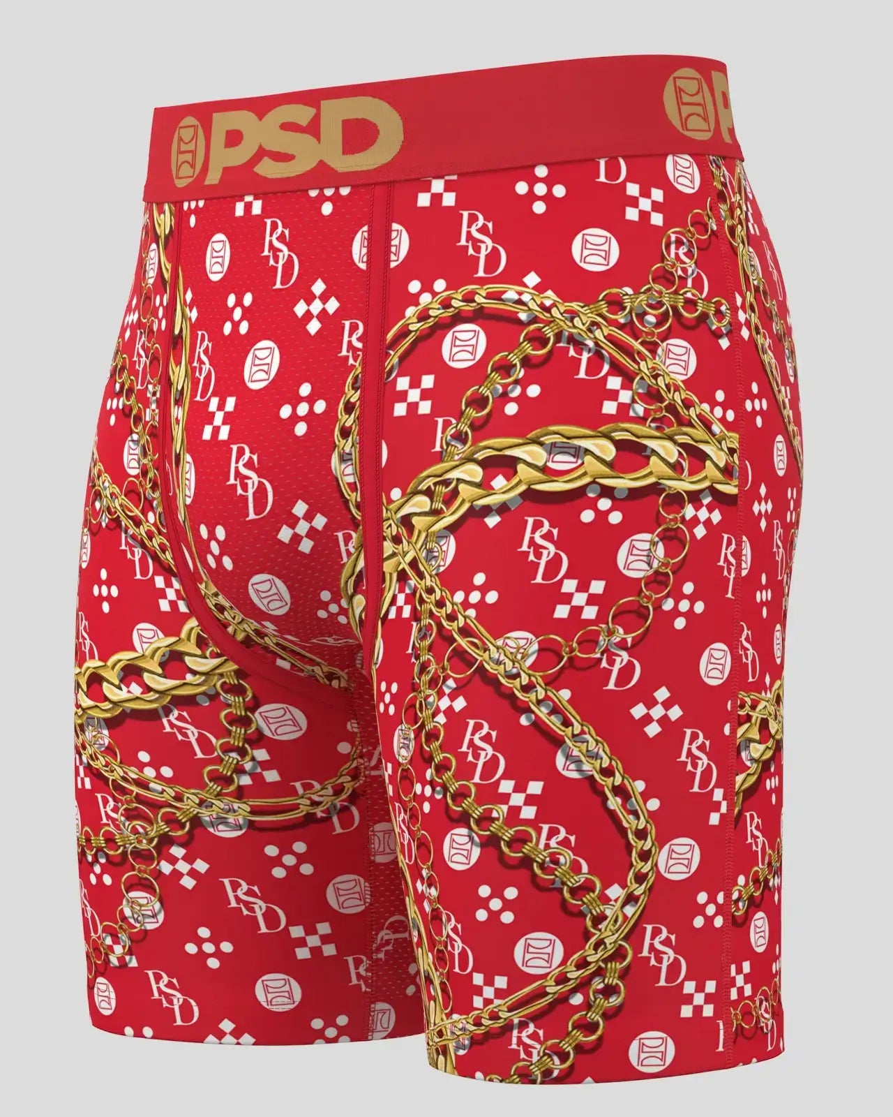 PSD Men's 3 Pack 7" Boxer Briefs - Infrared Lux